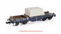 377-803 Graham Farish BR FNA Nuclear Flask Wagon with Flat Floor